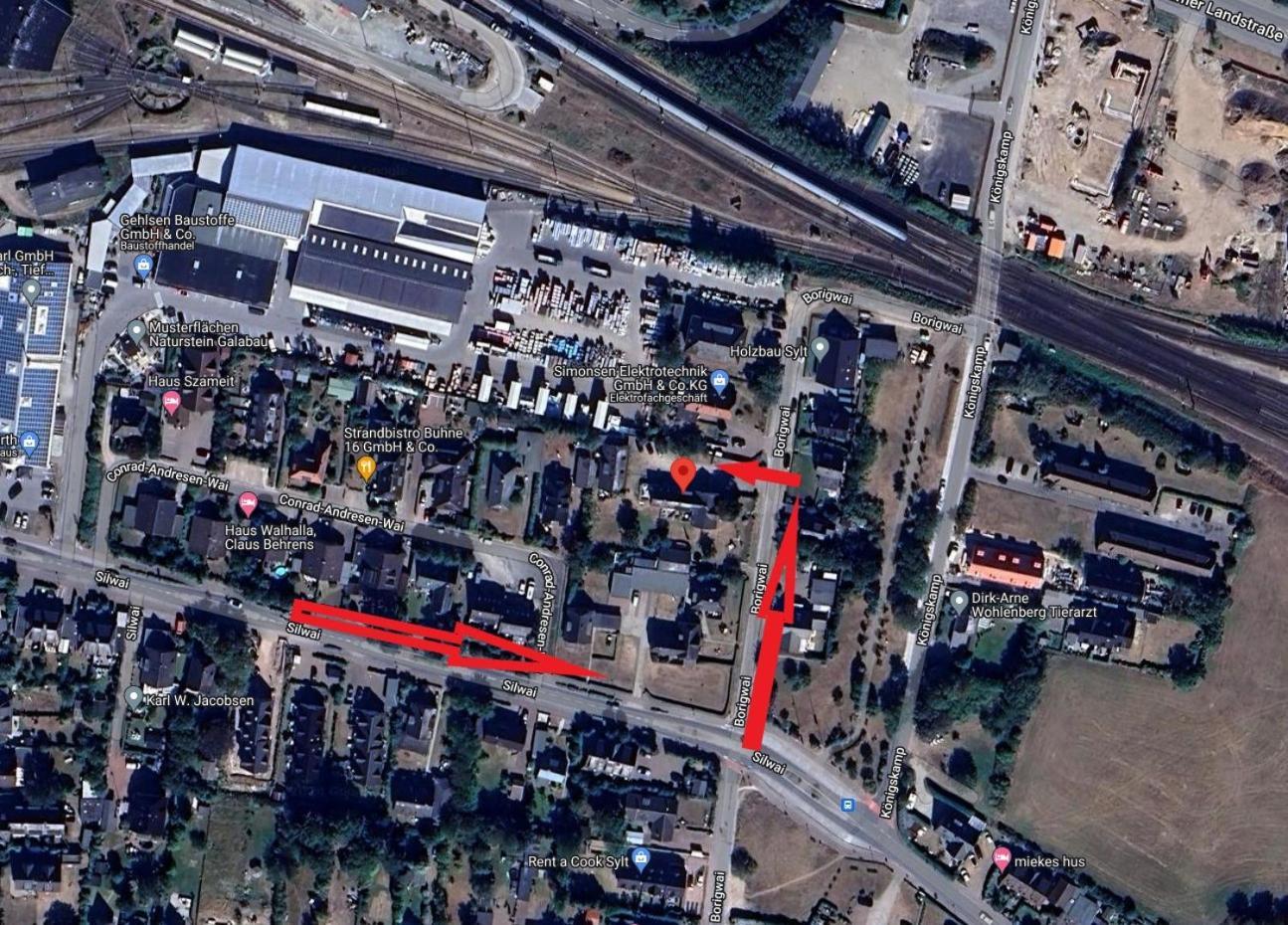 Kapitaen Ahab Im Haus Kaept'N Andresen Apartman Westerland Kültér fotó